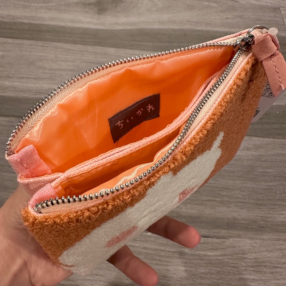 chiikawa Chikawa Sagara 3 Pocket Pouch Pink - Picture 9 of 12